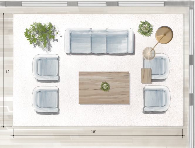 Featured image for How to Create Visual Harmony with Oversized Rugs